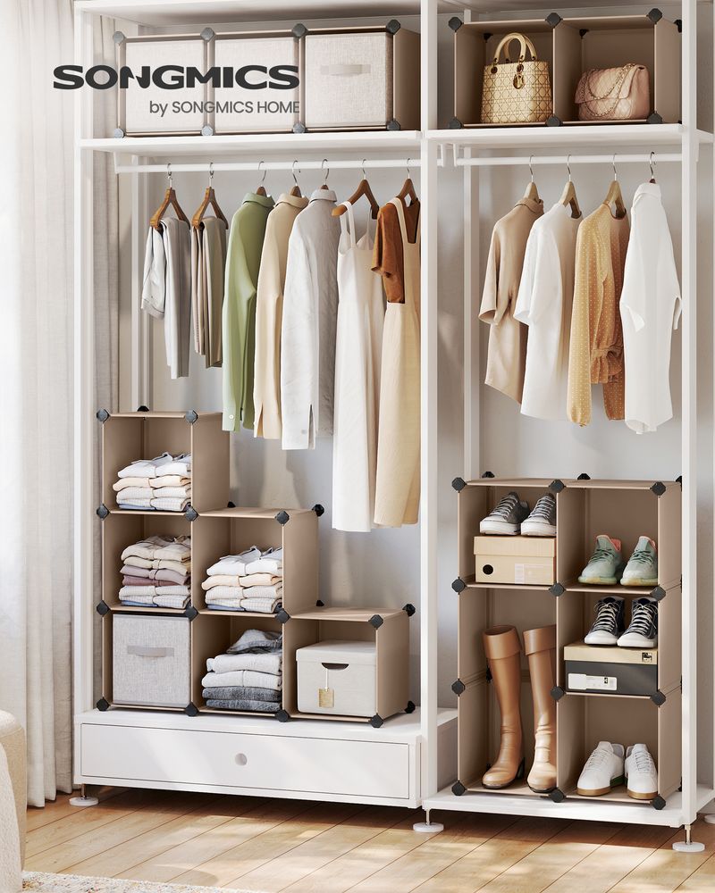 SONGMICS Cube Storage Organizer, Set of 16 