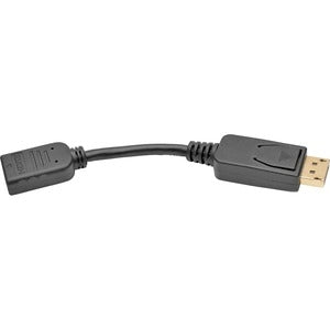 Tripp Lite 6in DisplayPort to HDMI Adapter Converter DP to HDMI M/F 6"