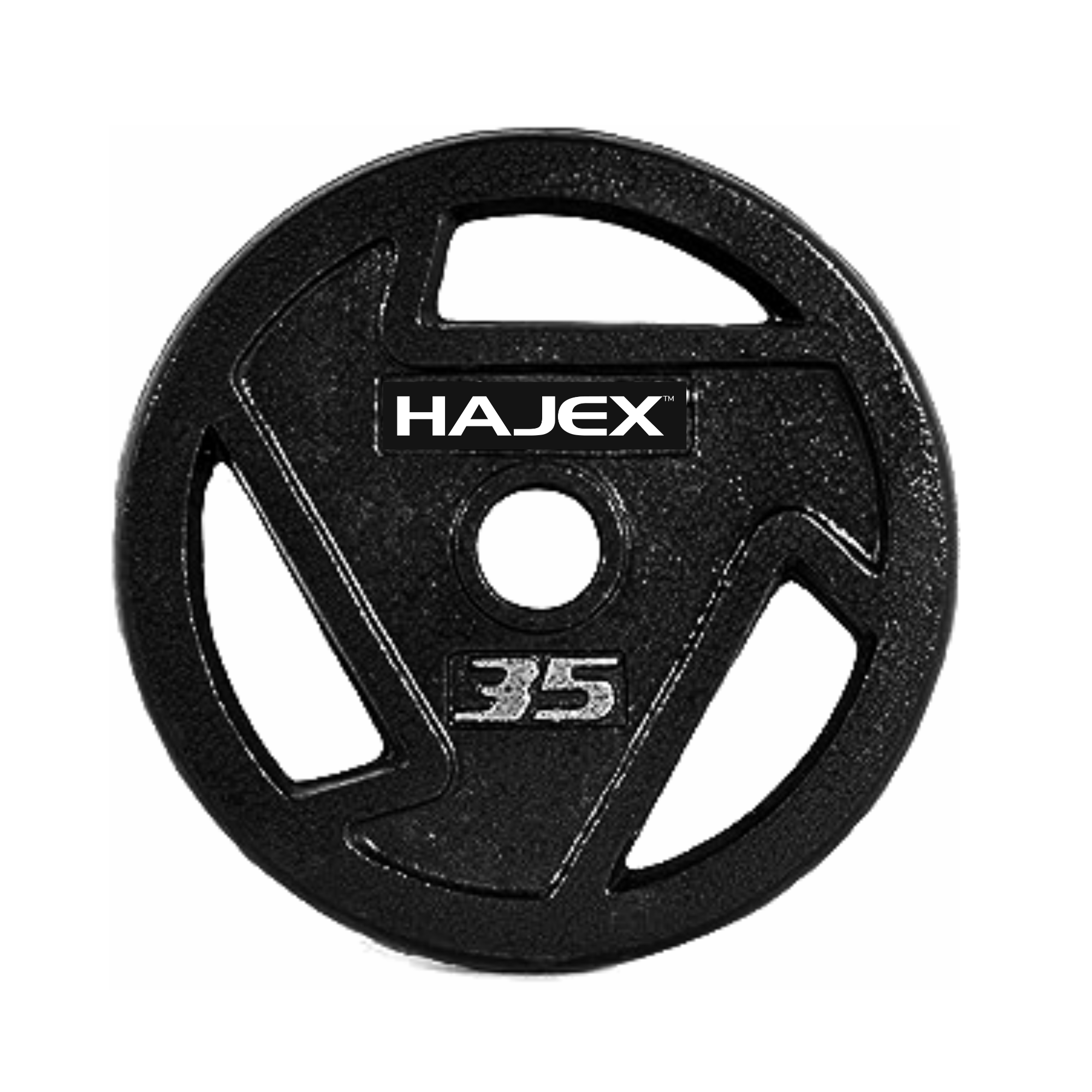 HAJEX Tri Grip Cast Iron Weight Plates 