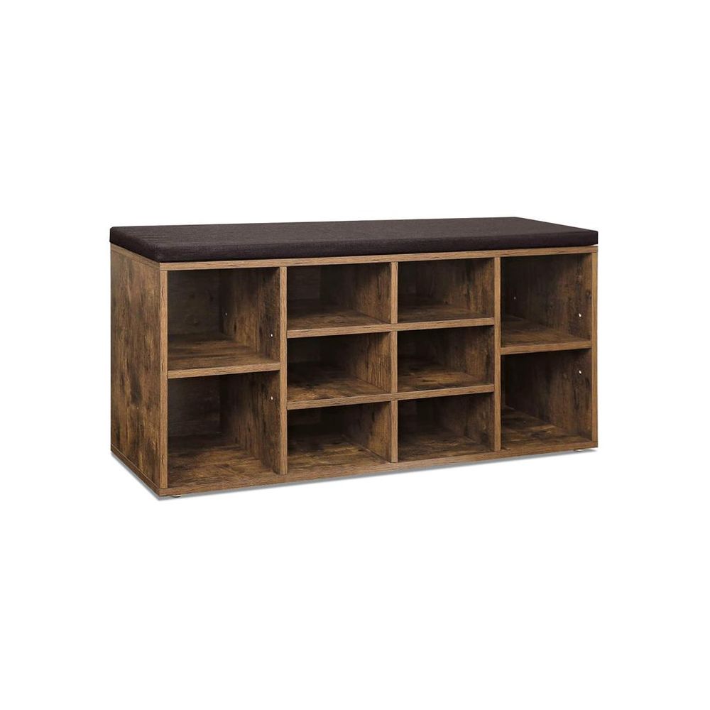 VASAGLE Shoe Bench with Cushion 