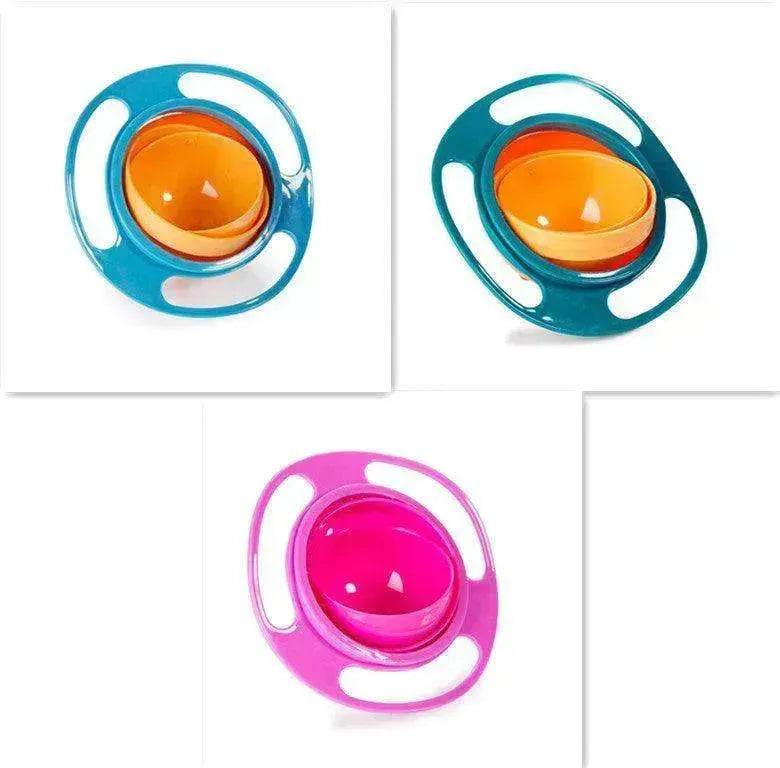 360 Rotate Universal Spill-proof Bowl Dishes 