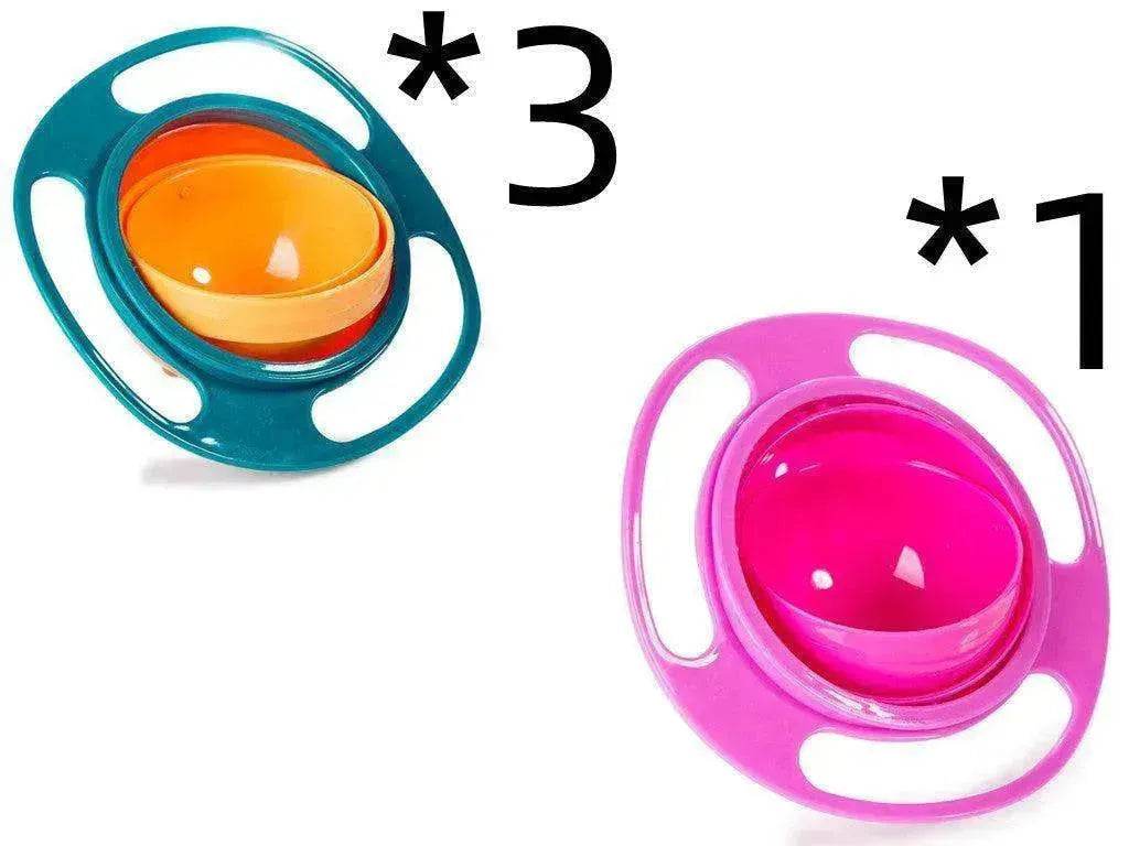 360 Rotate Universal Spill-proof Bowl Dishes 