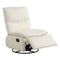 360° Swivel Rocking Chair with Cushioned Back for Living Room-Beige