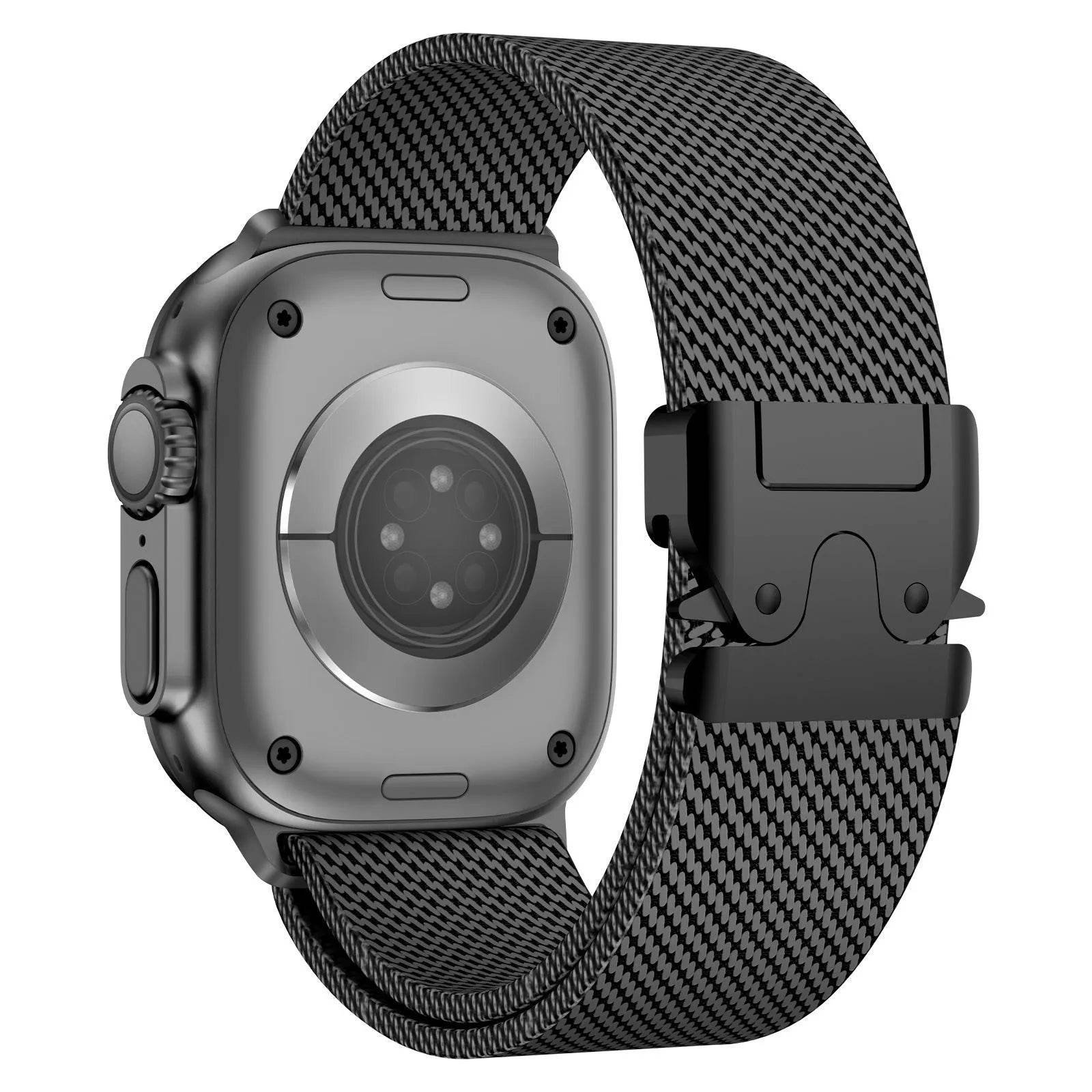 24mm Milan Titanium Watch Strap Suitable For Apple iwatch Smartwatch 