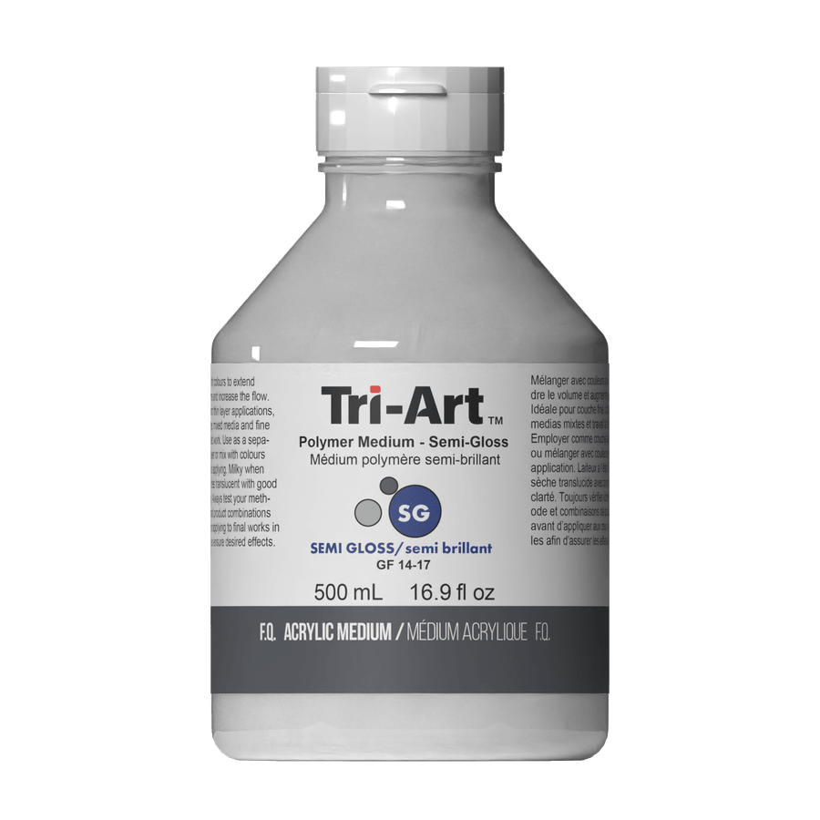 Tri-Art Mediums - Polymer Medium Semi Gloss 