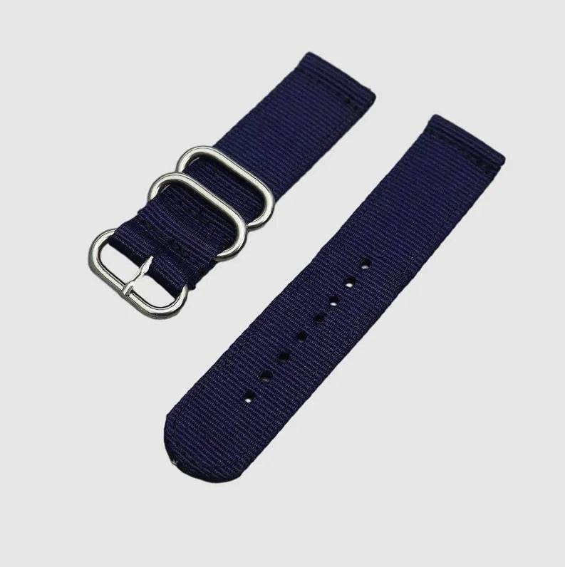 Suitable For Quick Release Watchband Gear S3 S2 Thickened Nylon Canvas Watch Strap 