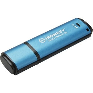 IronKey Vault Privacy 50 Series 64GB USB 3.2 (Gen 1) Type A Flash Drive 