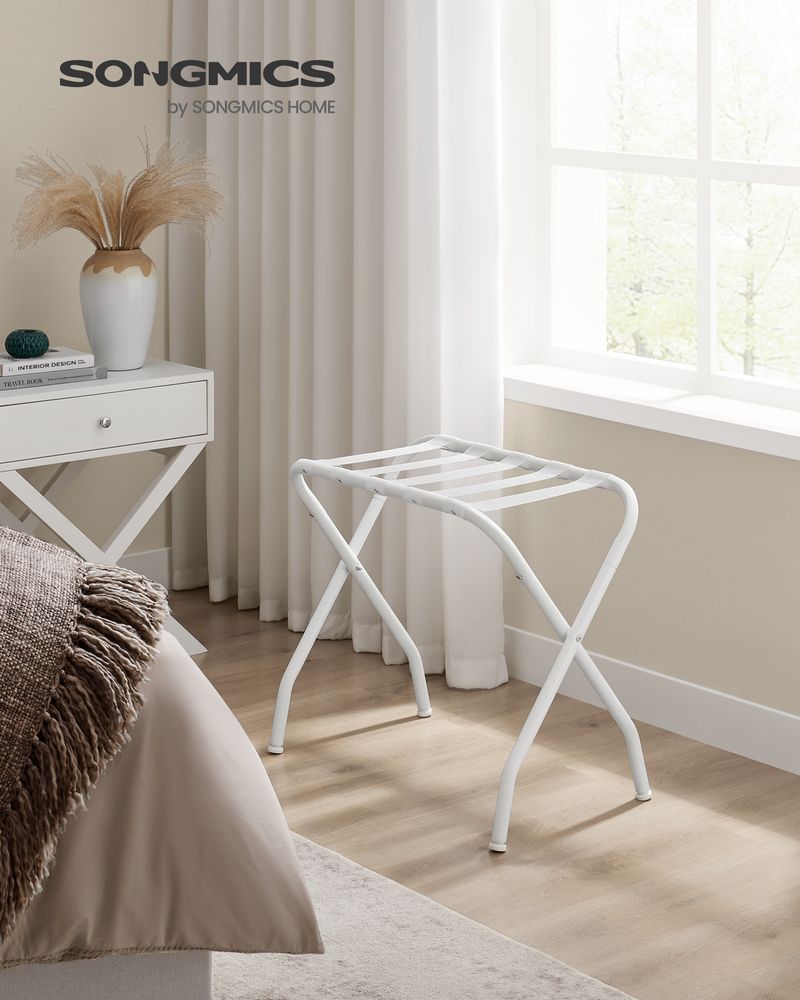 SONGMICS Folding Luggage Rack 