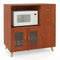 36 Inch Sideboard Buffet Cabinet with Open Compartment-Brown