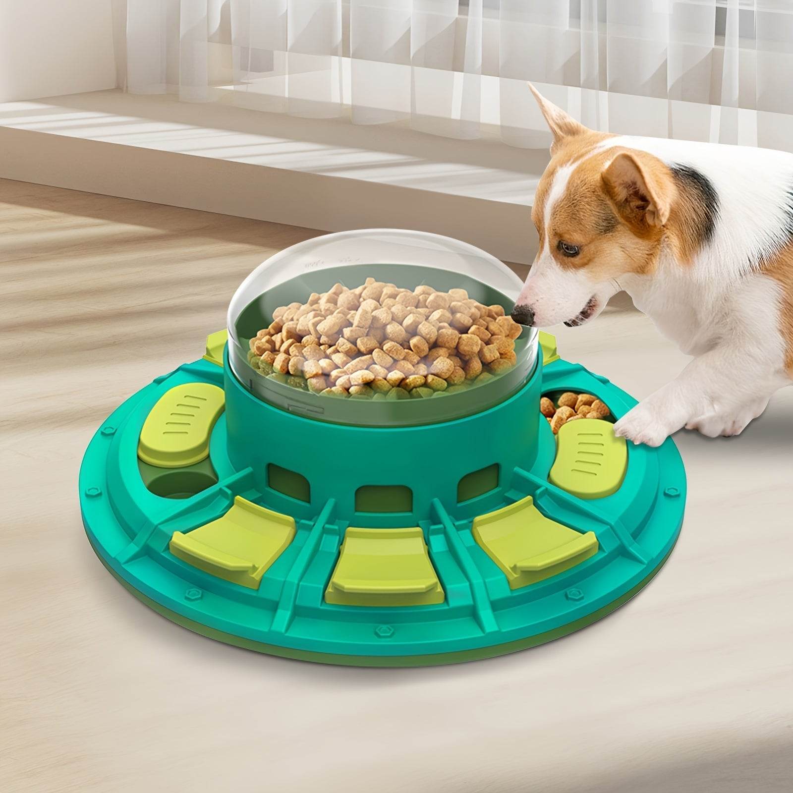Interactive Dog Puzzle Toy For IQ Improvement And Slow Feeding Suitable For All Sizes Pets Nutritious Diet-Friendly Non-Electric Plastic Pets Game Pet Products 