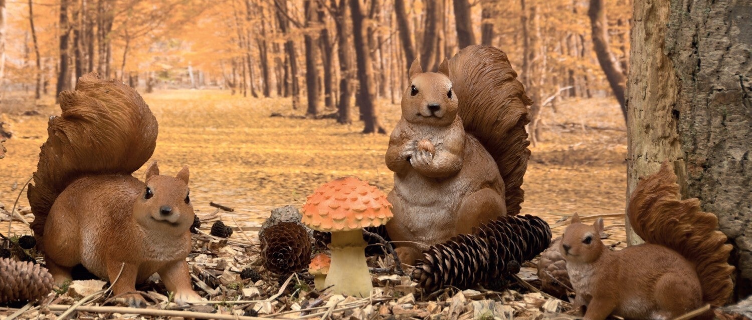 Squirrel Sitting L 