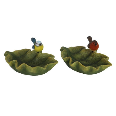 Leaf Shaped Bird Bath 