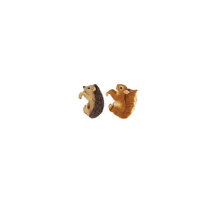 Pot Hanger Hedgehog & Squirrel 