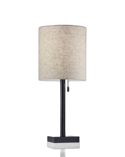 Dark Bronze Metal Table Lamp 