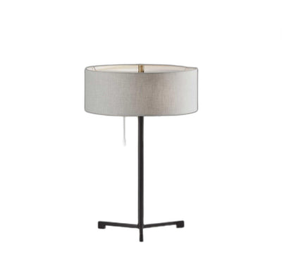 Sci Fi Two Pull Black Metal Table Lamp 