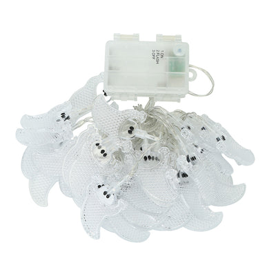 Halloween Ghost String Lights 30 LEDs 9.8ft Halloween String Lights Decorative Fairy Lights For Party Bedroom Home Festival Decoration 