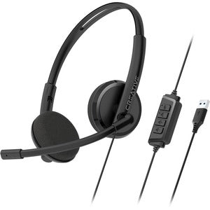 Creative HS-220 USB Headset with Noise-Cancelling Mic and Inline Remote 