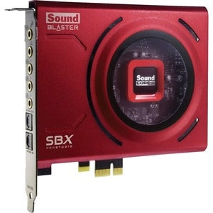 Creative High-performance PCI-e Gaming and Entertainment Sound Card and DAC 