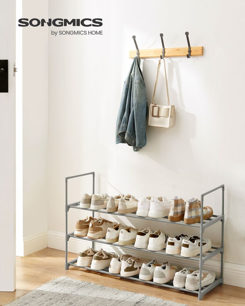 SONGMICS Metal Shoe Rack 