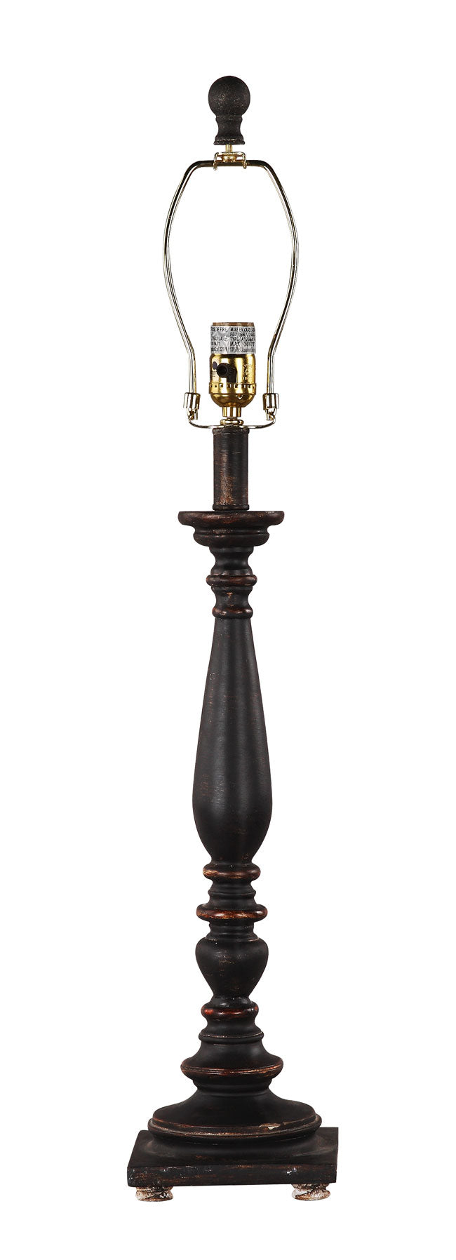 32" Brown Standard Table Lamp 