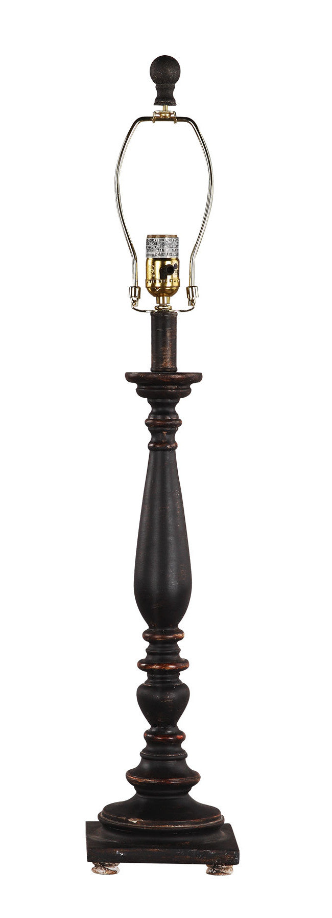 32" Brown Standard Table Lamp