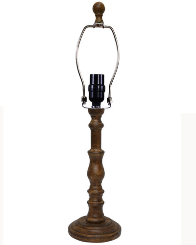 25" Brown Standard Table Lamp 