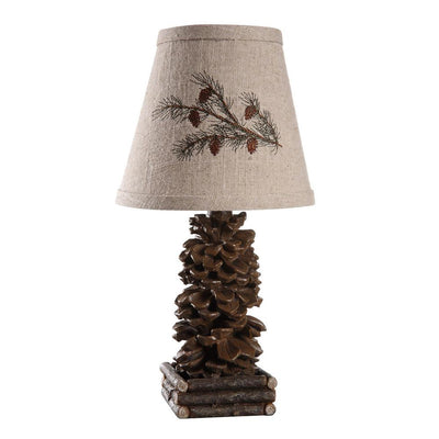 Pinecone Accent Lamp 