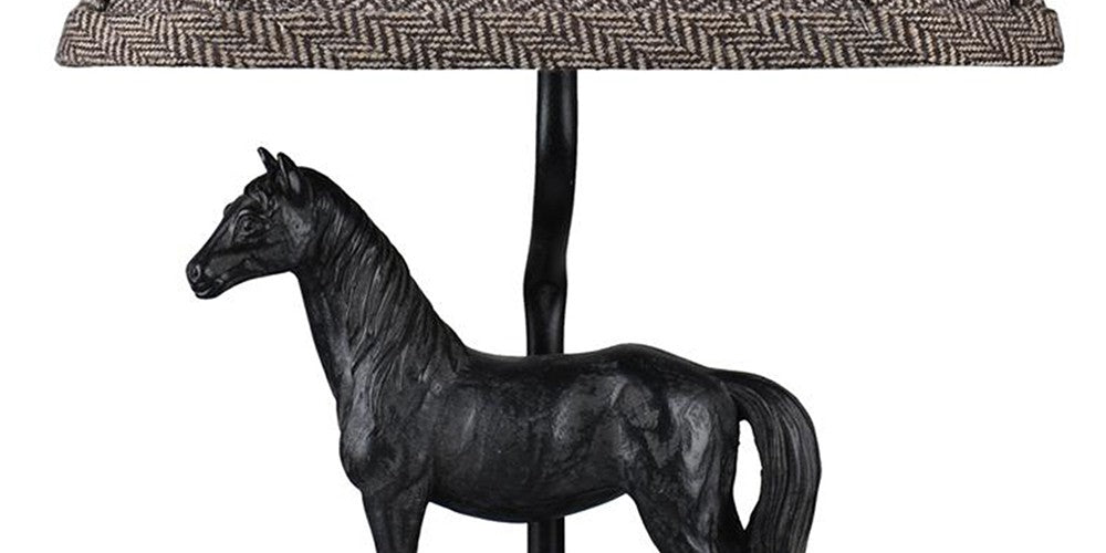 Black Stallion Accent Lamp