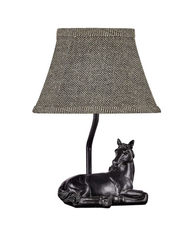 Horse Rests Peacefully Accent Lamp 