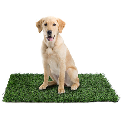 23.23x18.12” Replacement Grass Mat For Pet Potty Tray Dog Pee Potty Grass Turf Pad Fast Drainage Easy Cleaning 