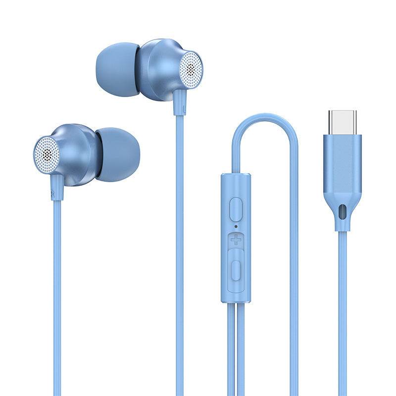 In Ear Wired Subwoofer Metal Earphones 