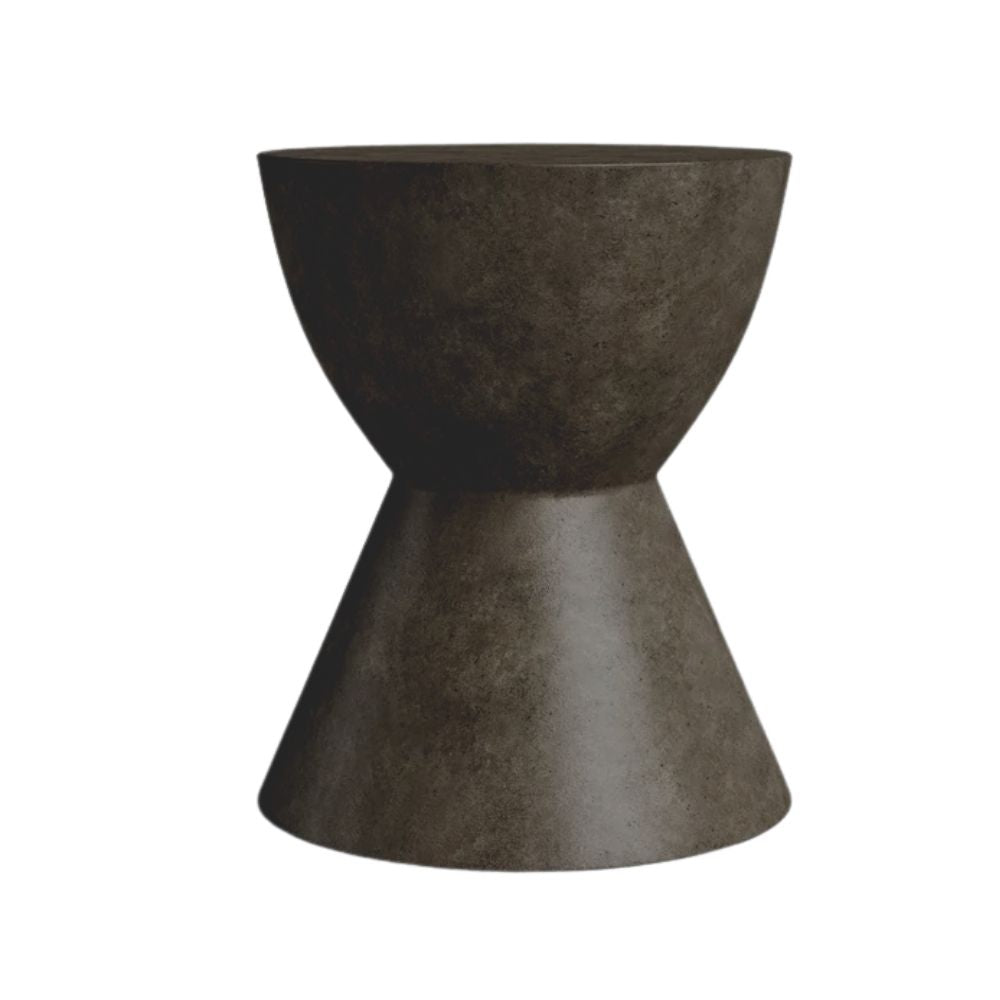 Roger Concrete Terrazzo Mid-Century End Table 