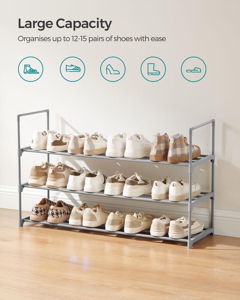 SONGMICS Metal Shoe Rack 