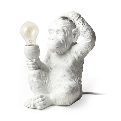 12" White Lamp Base LED 