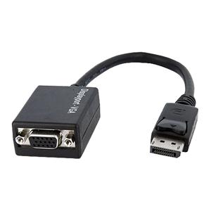 DisplayPort to VGA Adapter, Active DP to VGA Converter, 1080p Video DP to VGA Monitor Adapter Dongle, DisplayPort Certified