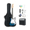 Full-Size Electric Guitar Starter Kit | 6-String Guitar with 15W Amplifier, Gig Bag & Accessories