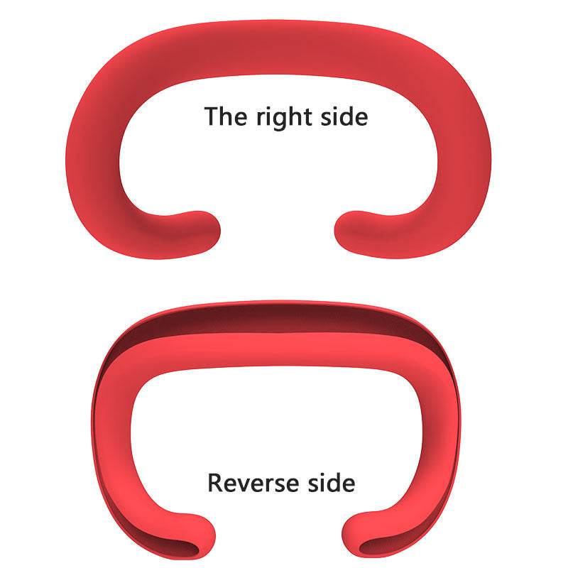 Silicone Eye Mask Sweat-proof Dustproof Replaceable Silicone Cover Mask VR Accessories 