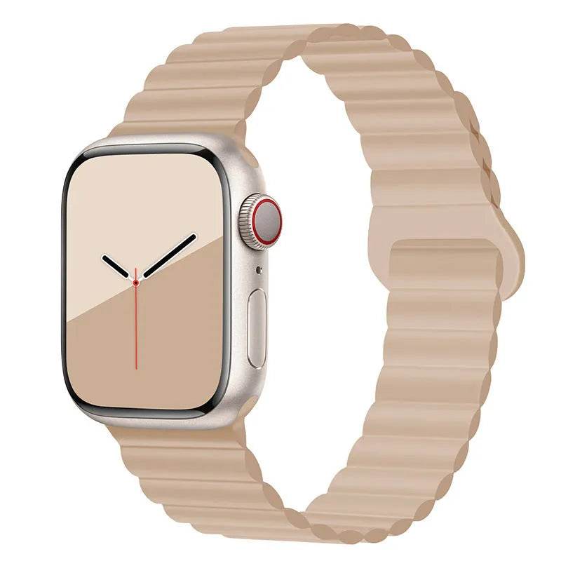 Band Silicone Magnetic Watch Strap 