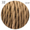 Electric Cable 3 Core Twisted Hemp Rope~2106