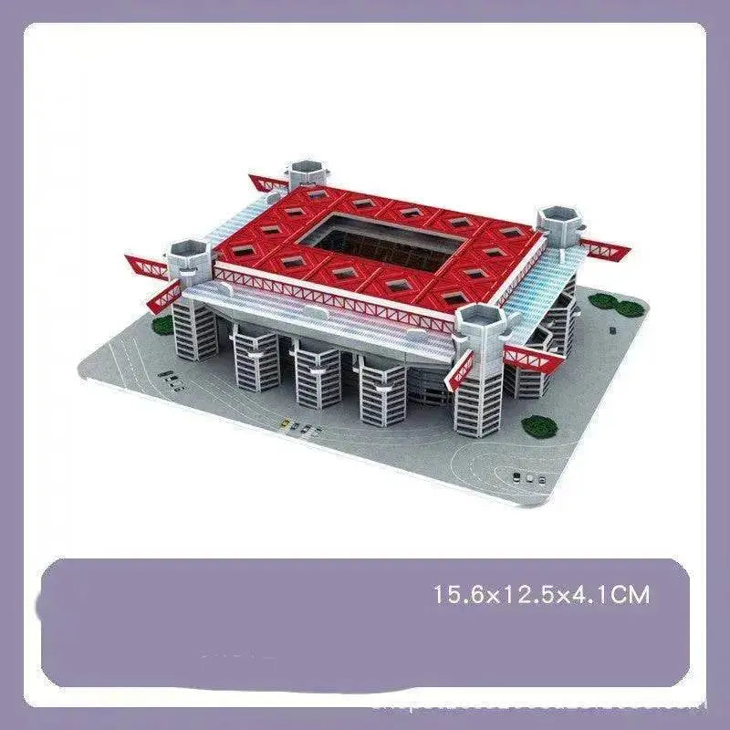 3D Puzzle Football Field Model 
