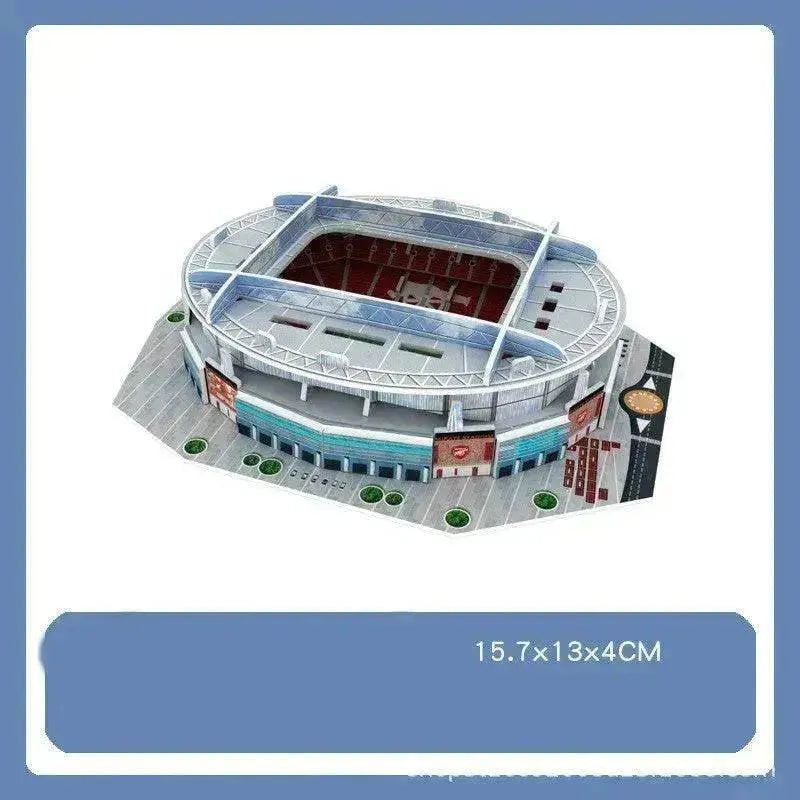 3D Puzzle Football Field Model 