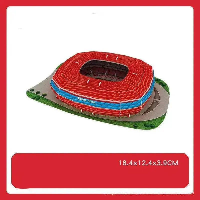 3D Puzzle Football Field Model 