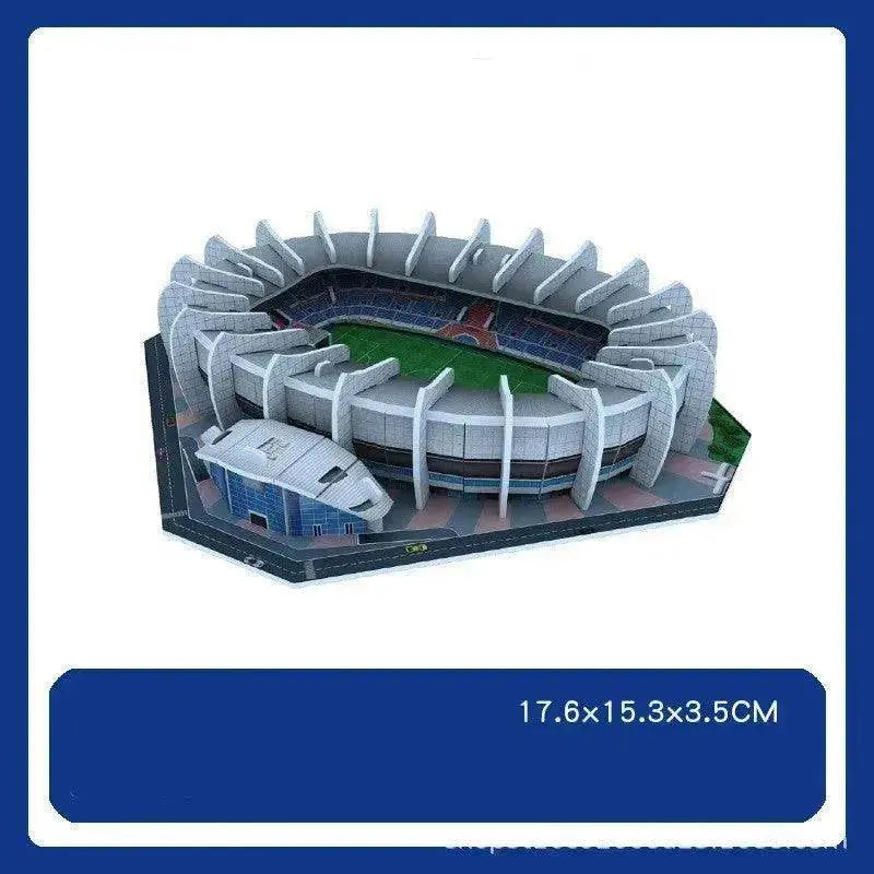 3D Puzzle Football Field Model 