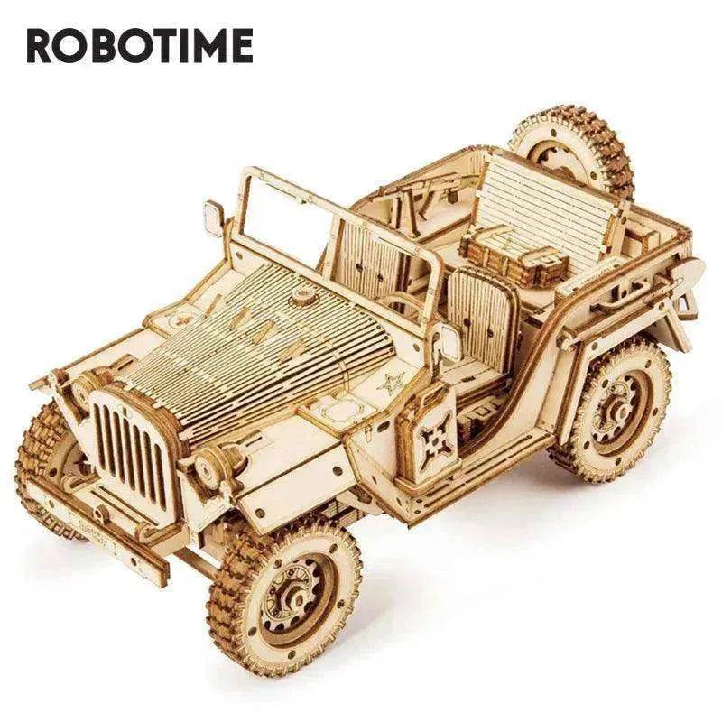3D Wooden Puzzle Model Toys 