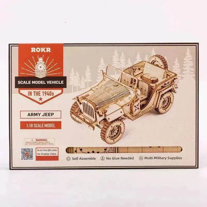 3D Wooden Puzzle Model Toys 