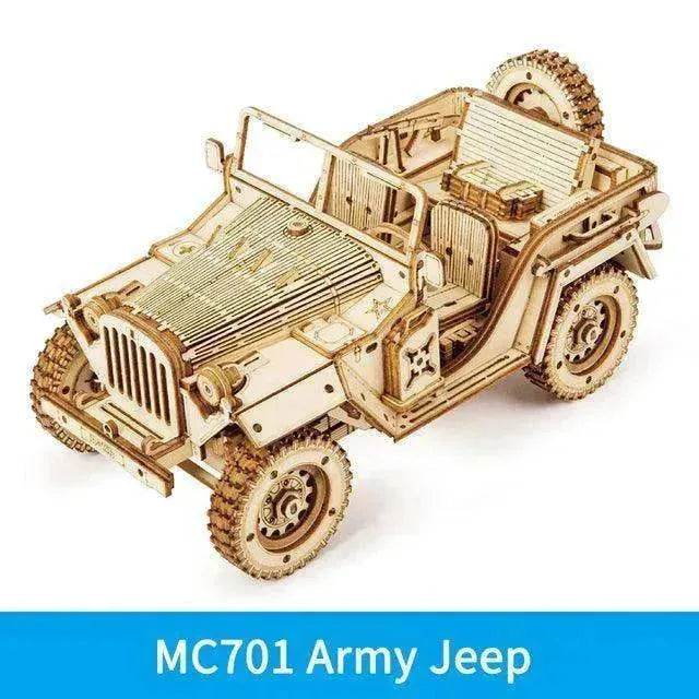 3D Wooden Puzzle Model Toys 