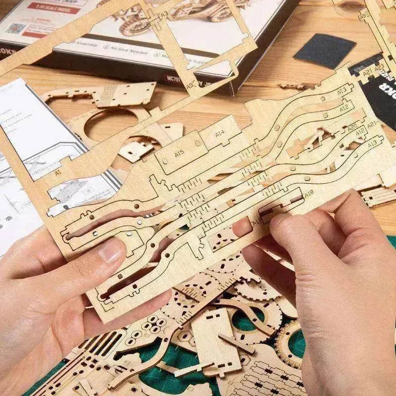 3D Wooden Puzzle Model Toys 