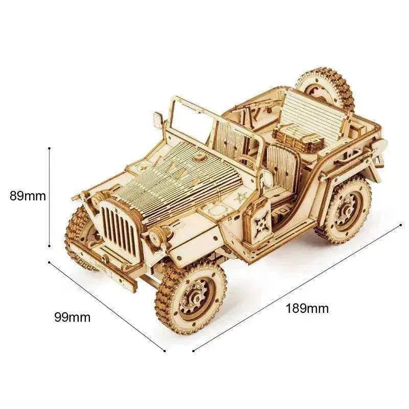 3D Wooden Puzzle Model Toys 