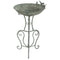 Outsunny Metal Bird Bath for Outdoors, 19.3