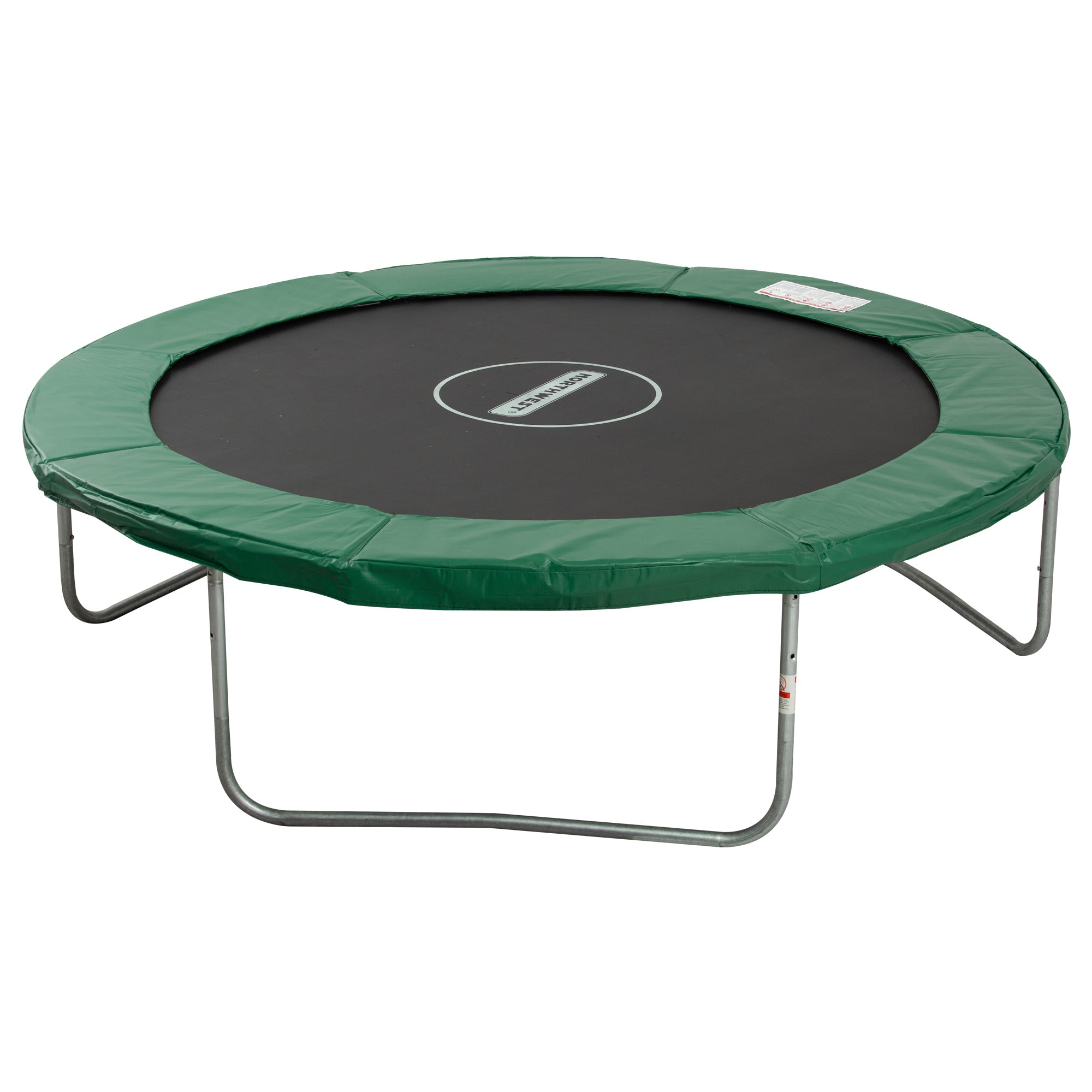 Soozier Φ8ft Trampoline Safety Pad Spring Cover Replacement Bounce Jump EPE Foam Protection Green 